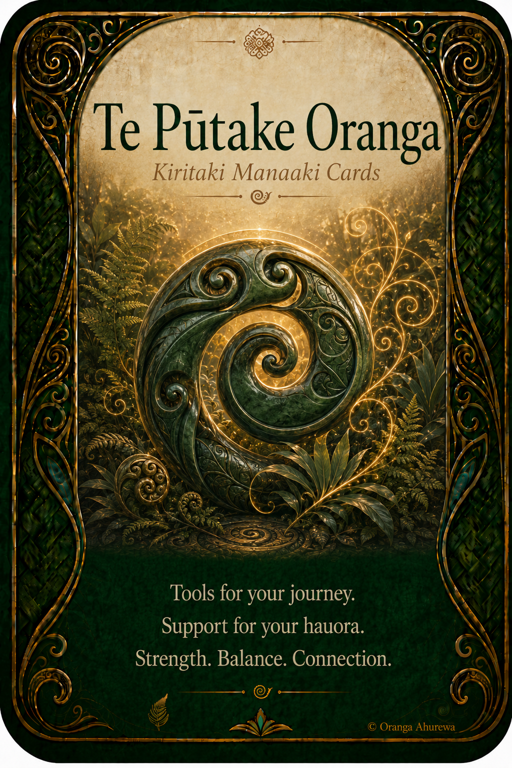 Te Pūtake Oranga Kiritaki Manaaki Cards — Series Two: Wairua & Tohu Deck