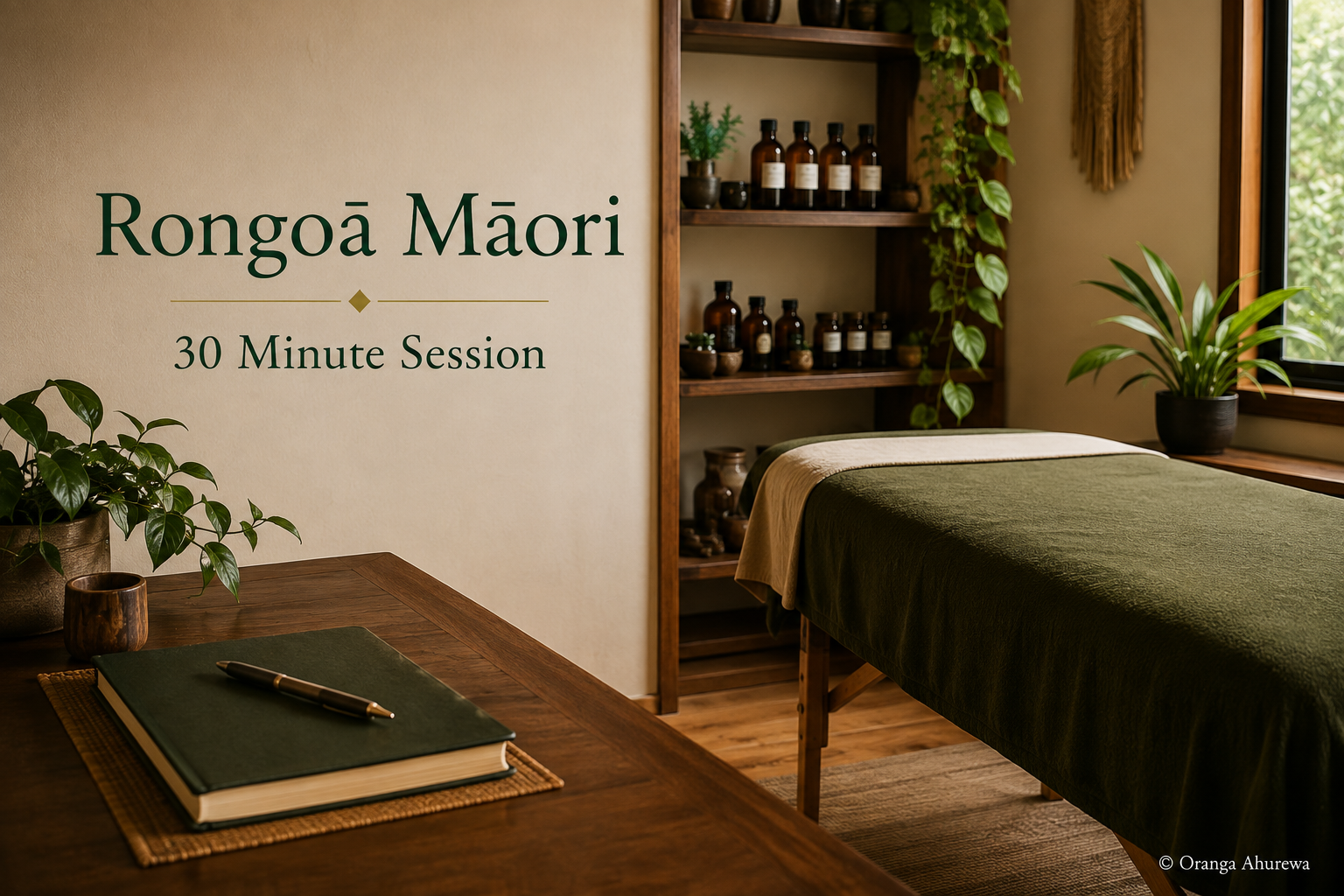 Rongoā Māori Session - 30 Minutes