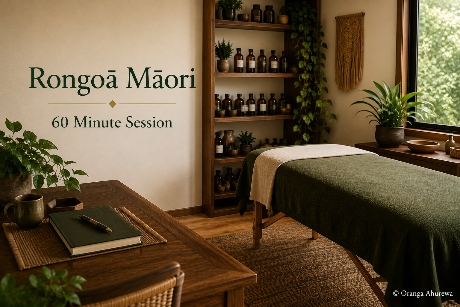 Rongoā Māori Session - 60 Minutes
